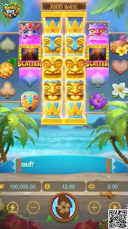 Hawaiian Tiki imagem central do guia