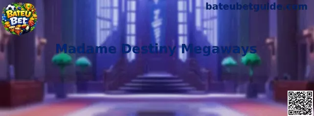 Madame Destiny Megaways com tema místico de cartomante