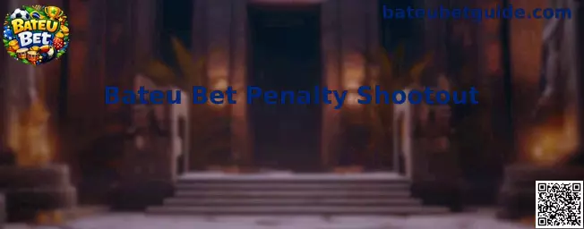 Interface ilustrativa do Bateu Bet Penalty Shootout durante uma cobrança de pênalti