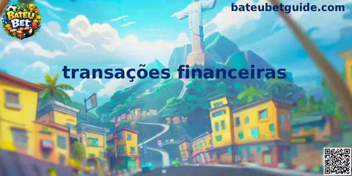 Transações financeiras Bateu Bet