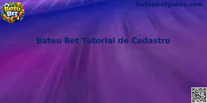 Tutorial de Cadastro Bateu Bet